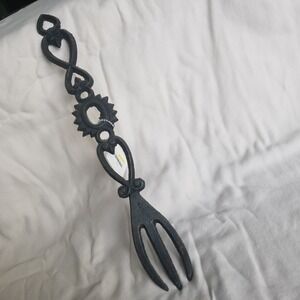 Rustic Metal Fork Wall Décor Farmhouse Kitchen Utensil Primitive Art cast‎ iron